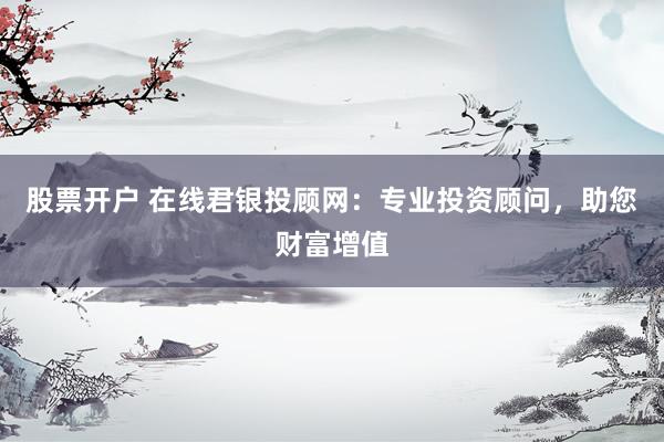 股票开户 在线君银投顾网：专业投资顾问，助您财富增值